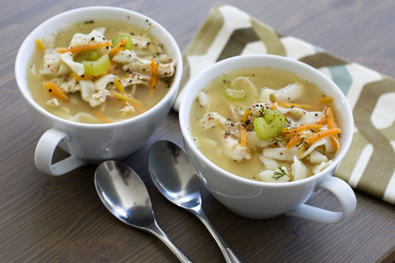 infused chicken noodle soup