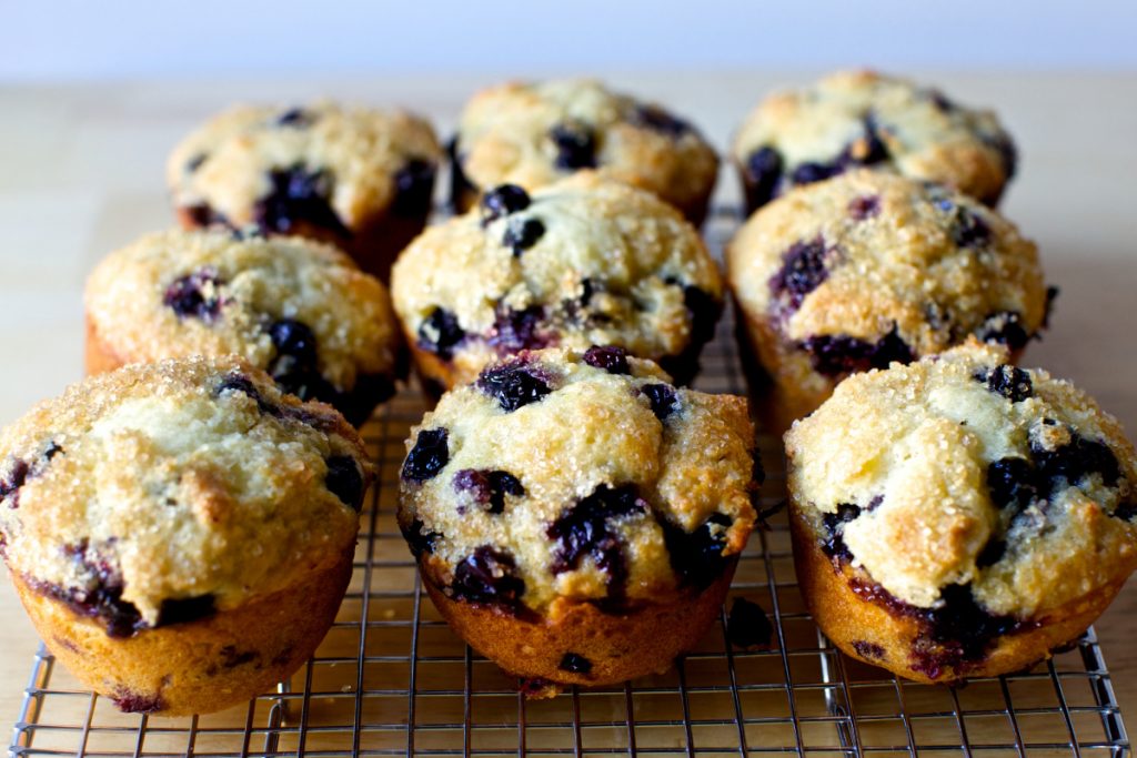 blueberry weed muffins