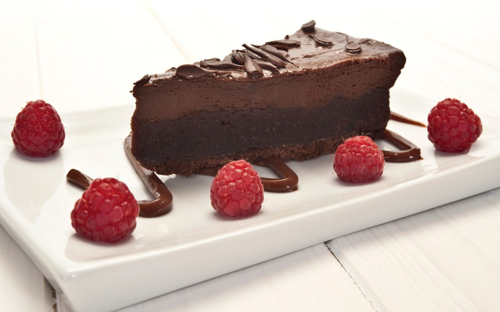 Infused Raspberry Chocolate Cheesecake