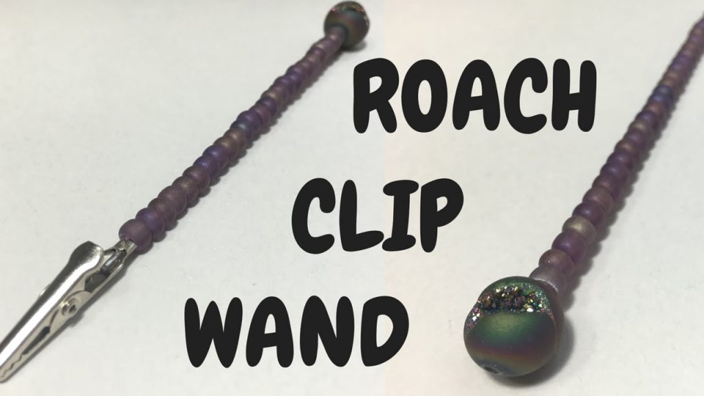roach clip wand DIY