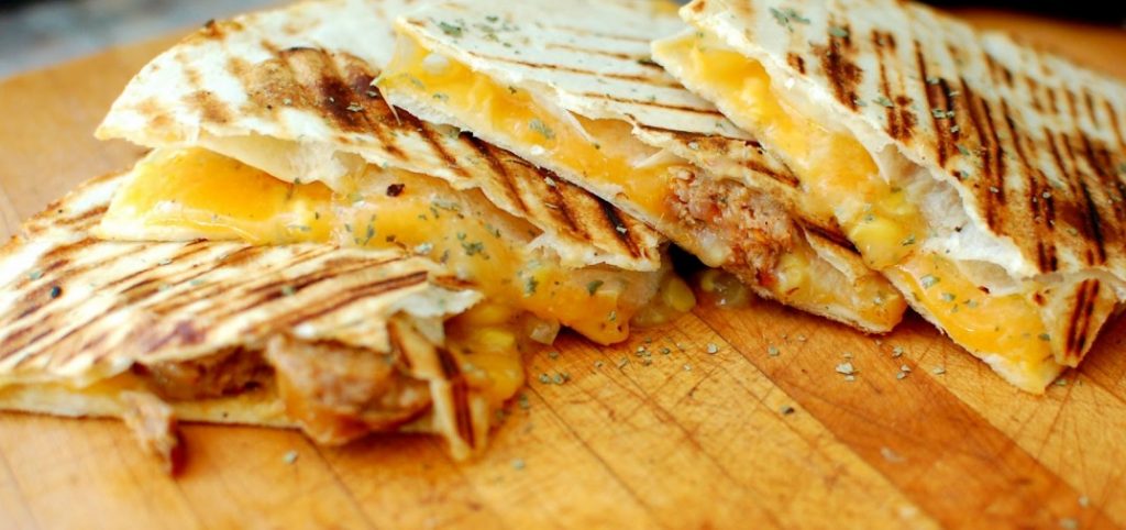 weed quesadillas