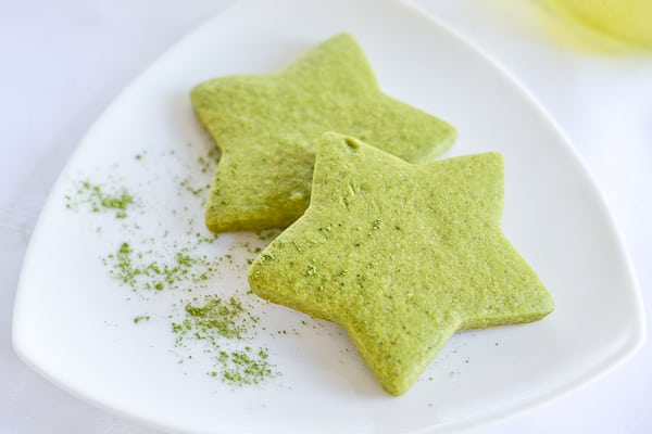 Matcha Sugar Cookies