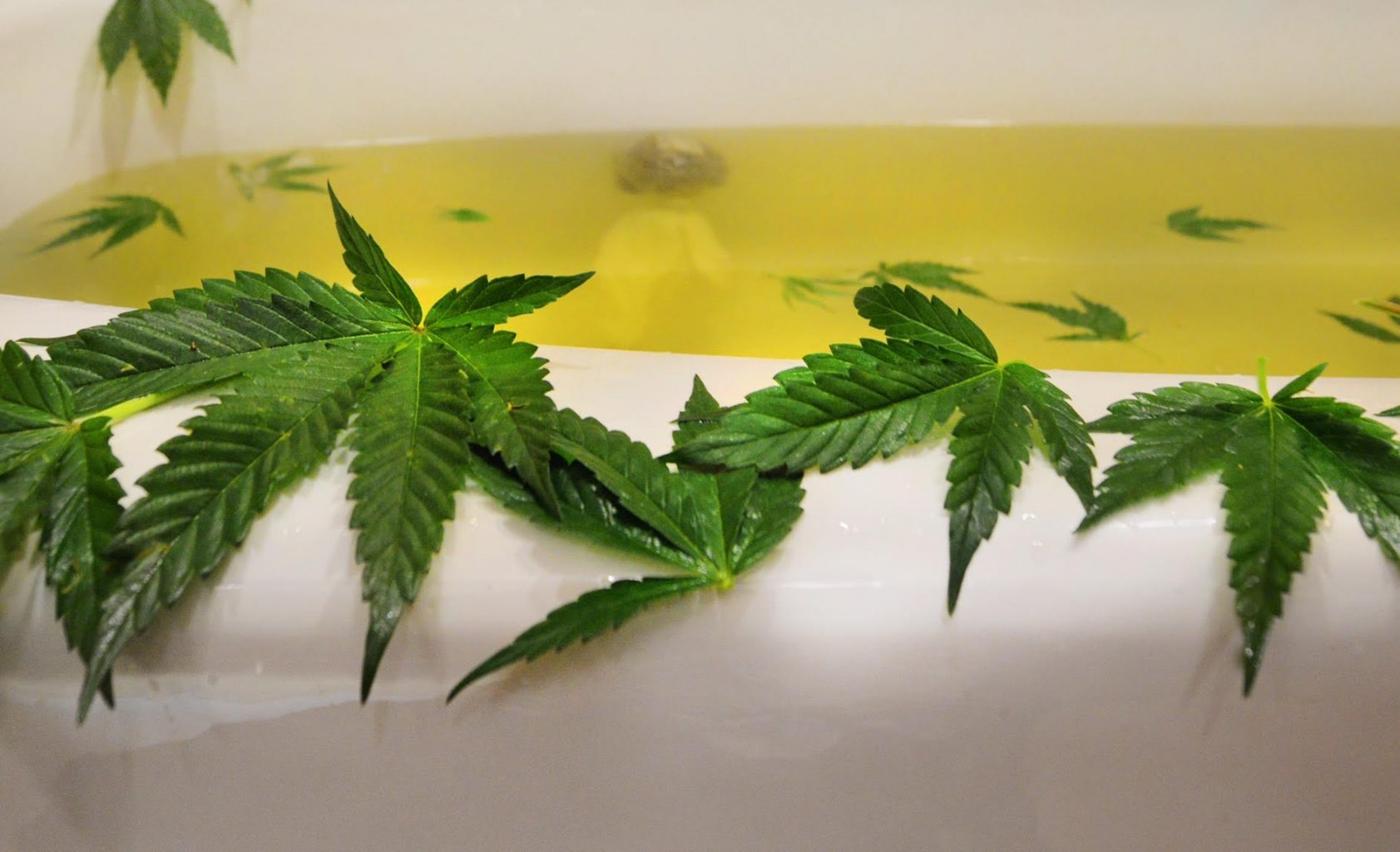 cannabis infused bath