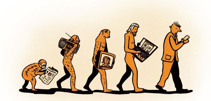evolution of media