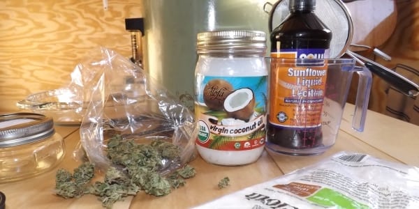 coconut oil infused with marijuana
