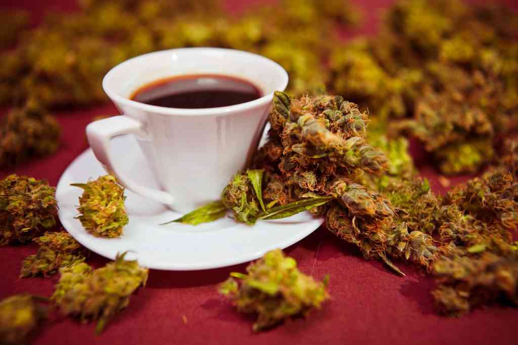 coffee and weed