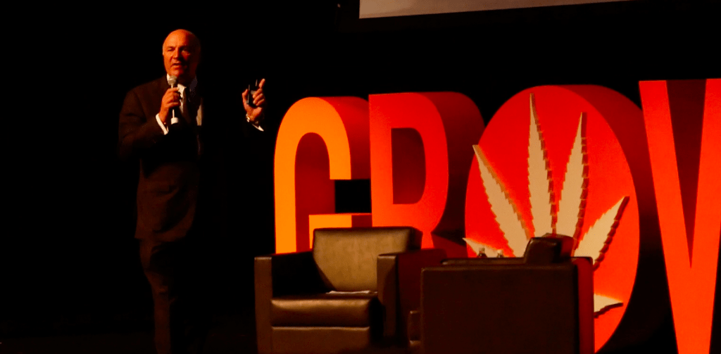 Kevin O'Leary Grow Up Conference and Cannabis Expo