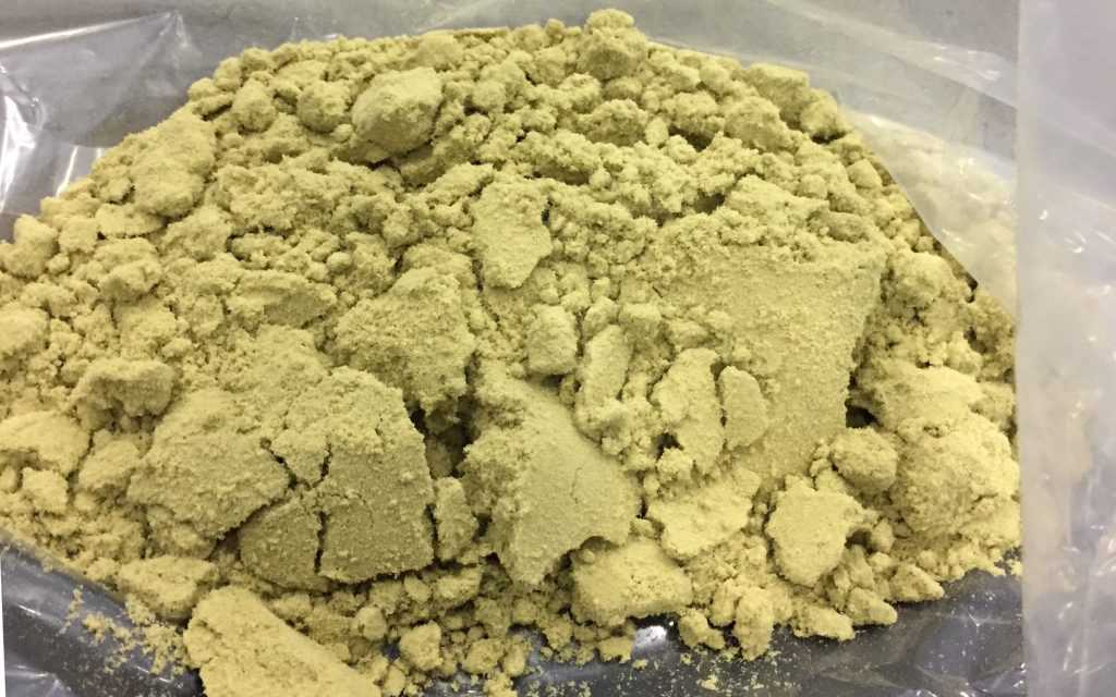 Dry sift hash